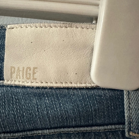 PAIGE Hoxton Ankle in Dezi Destructed distressed skinny ankle jeans 28 - Picture 10 of 13